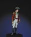 Right Major John Andre, Adjutant General of the British Army, 1778 a 75mm figure fine scale model kit produced by Hawk Miniatures