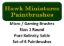 Micro Gaming Paintbrush Set Size 1 (Set of 6 Rounds)
