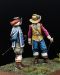 Right side: The new blade, Musketeers of the Guard, 1622 a pair of 75mm figure fine scale model kit produced by Hawk Miniatures