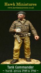 British Tank Commander, North Africa, 1940 - 1943